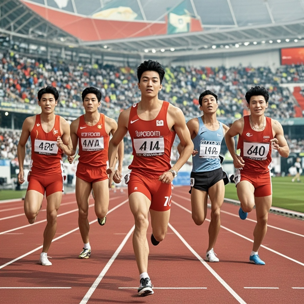 中国田径男将夺得冠军,力挫强手 中国田径男将夺得冠军,力挫强手