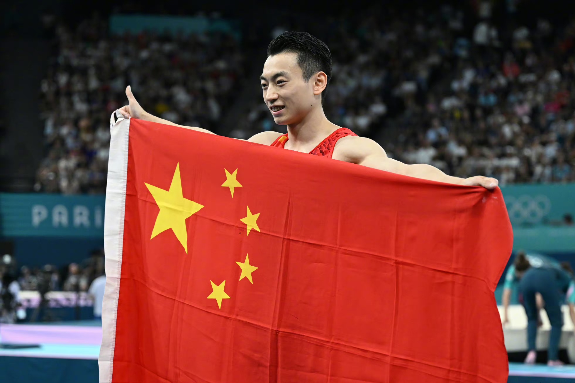 中国运动员力挺夺金,信心十足 中国运动员力挺夺金,信心十足