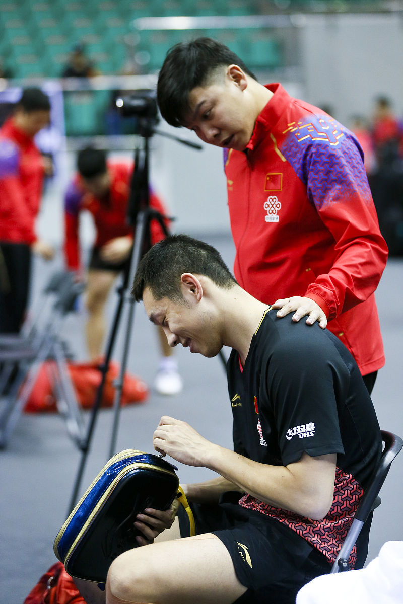 关于中国队碾压韩国队，许昕惊艳四座的信息